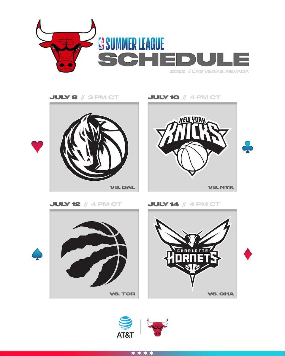 chicagobulls's tweet image. See you in Vegas 🃏

@ATT | #BullsNation