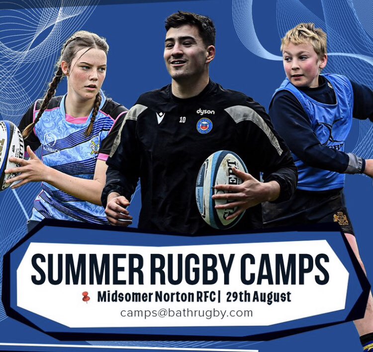 MN_RFC's tweet photo. We have @BathRugby at Norton Down this year for one of their Summer Rugby Camps. 

You can book your place at https://t.co/BSq8c9rnJm https://t.co/3QbZP1T4z9