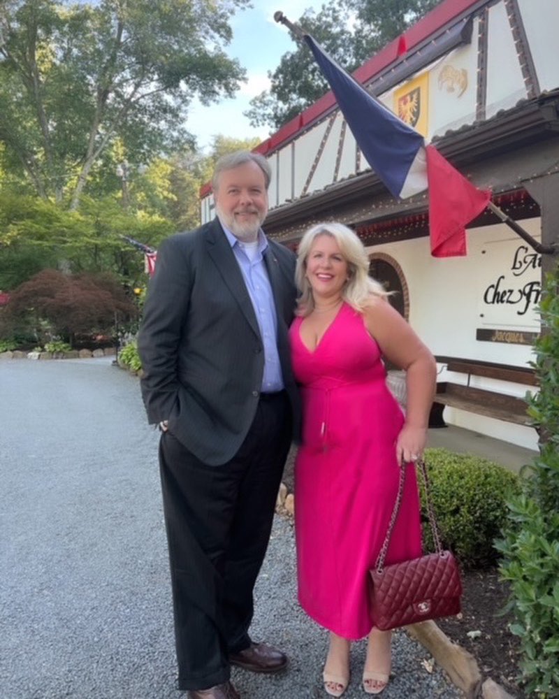 KSchoeneman's tweet photo. June has brought much to celebrate so we did just that last night 🇺🇸 🇫🇷 🍷 #stillfull https://t.co/XWoVPEQyU4