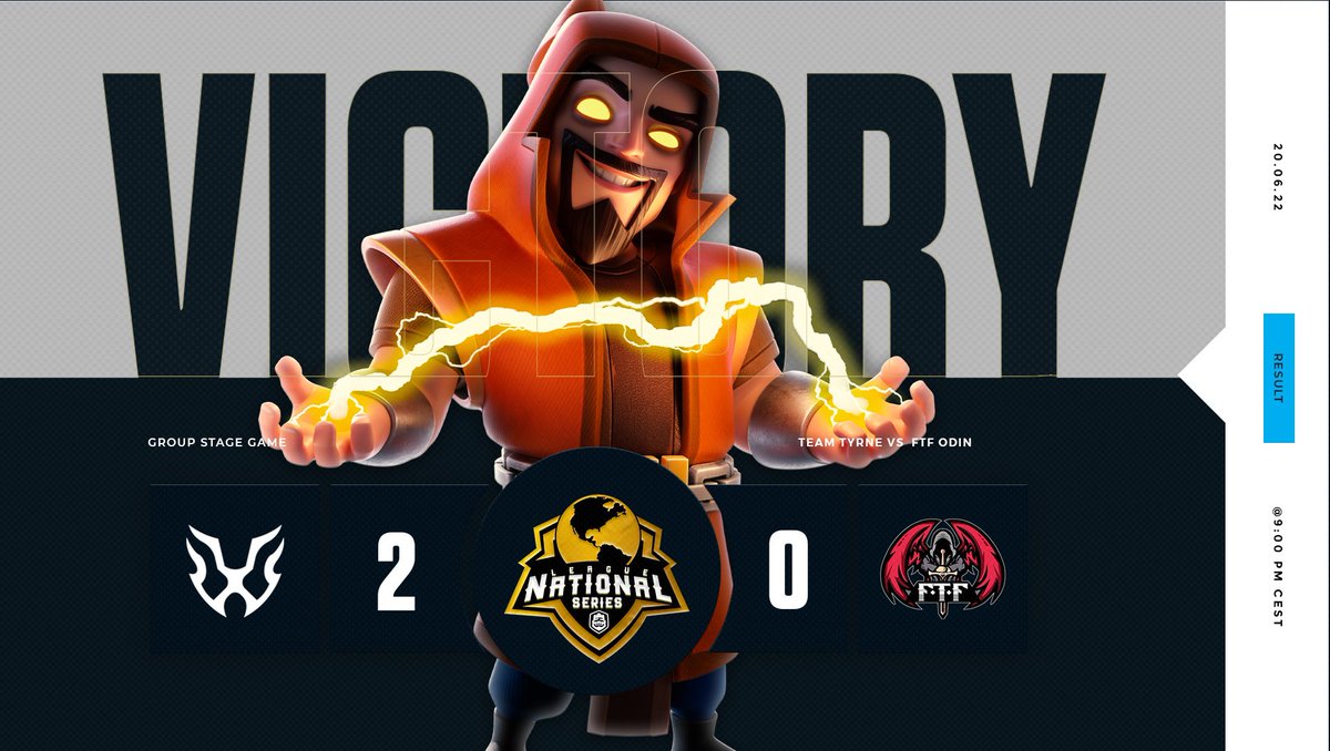 🔥WIN🔥

🗓️｜Monday 20/06
🏆｜<a href="/Series_National/">League National Series</a> 
⚔️｜<a href="/EsportFtf/">FTF-eSport 🏆</a> Odin
📍｜Groupstage
✅｜2-0

👔 <a href="/painzgg/">Painz™️</a> 
👤 <a href="/Lego_cr/">Lego</a> 
👤 <a href="/prime_playa/">Prime</a> 
👤 <a href="/Ewexx1/">Ewexx</a> 
👤 <a href="/Capgunop/">capgun</a> 
👤 <a href="/ViniTmCR/">Vini™</a> MVP ( 3-0 )

Clean sweep from <a href="/ViniTmCR/">Vini™</a> 💙🔥

GG!
#GOTYRNE