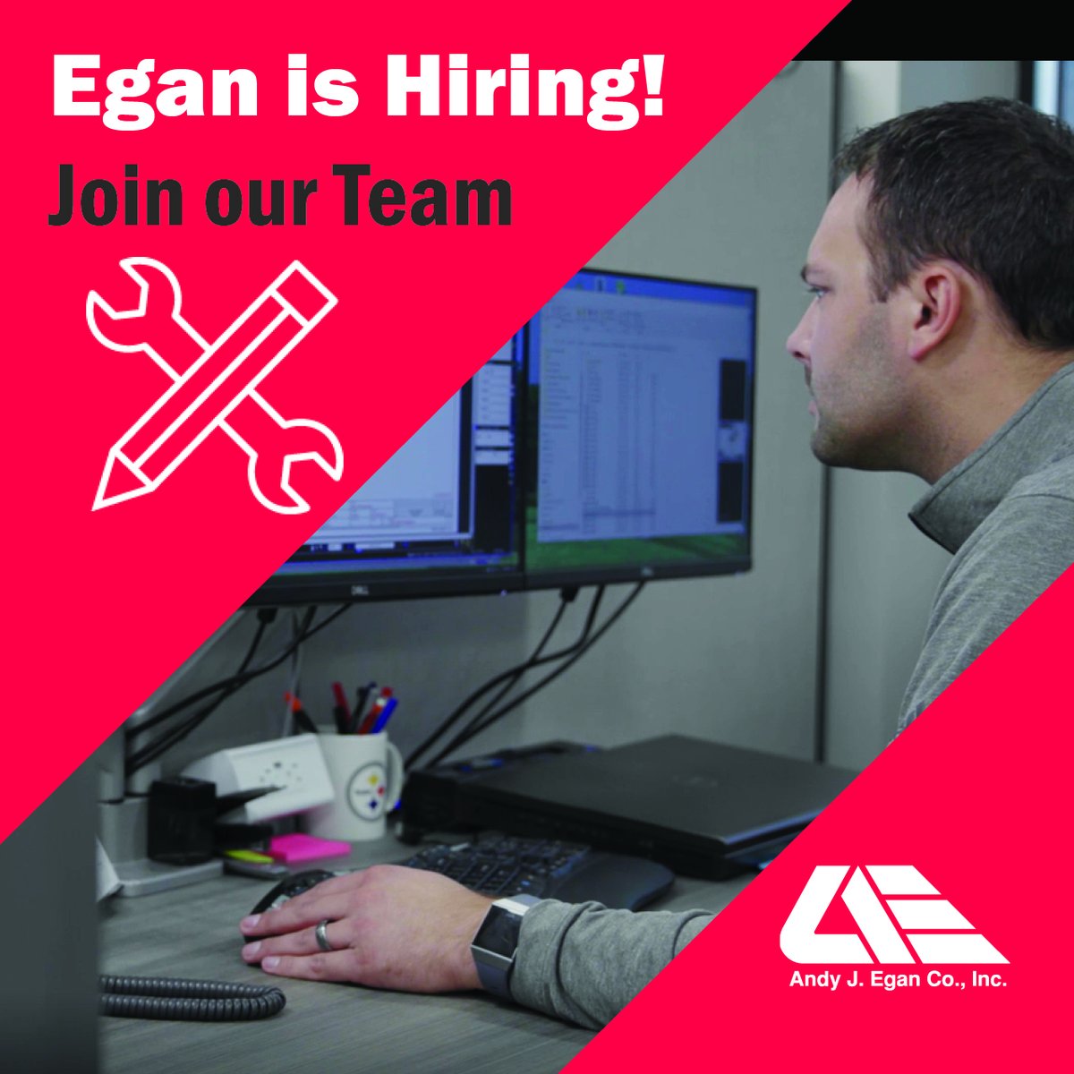 Egan's Design-Build department is filling three open positions: HVAC Design Engineer, Piping Coordinator and Sheet Metal Coordinator. Visit our Careers page and apply today! andyegan.com/Careers
