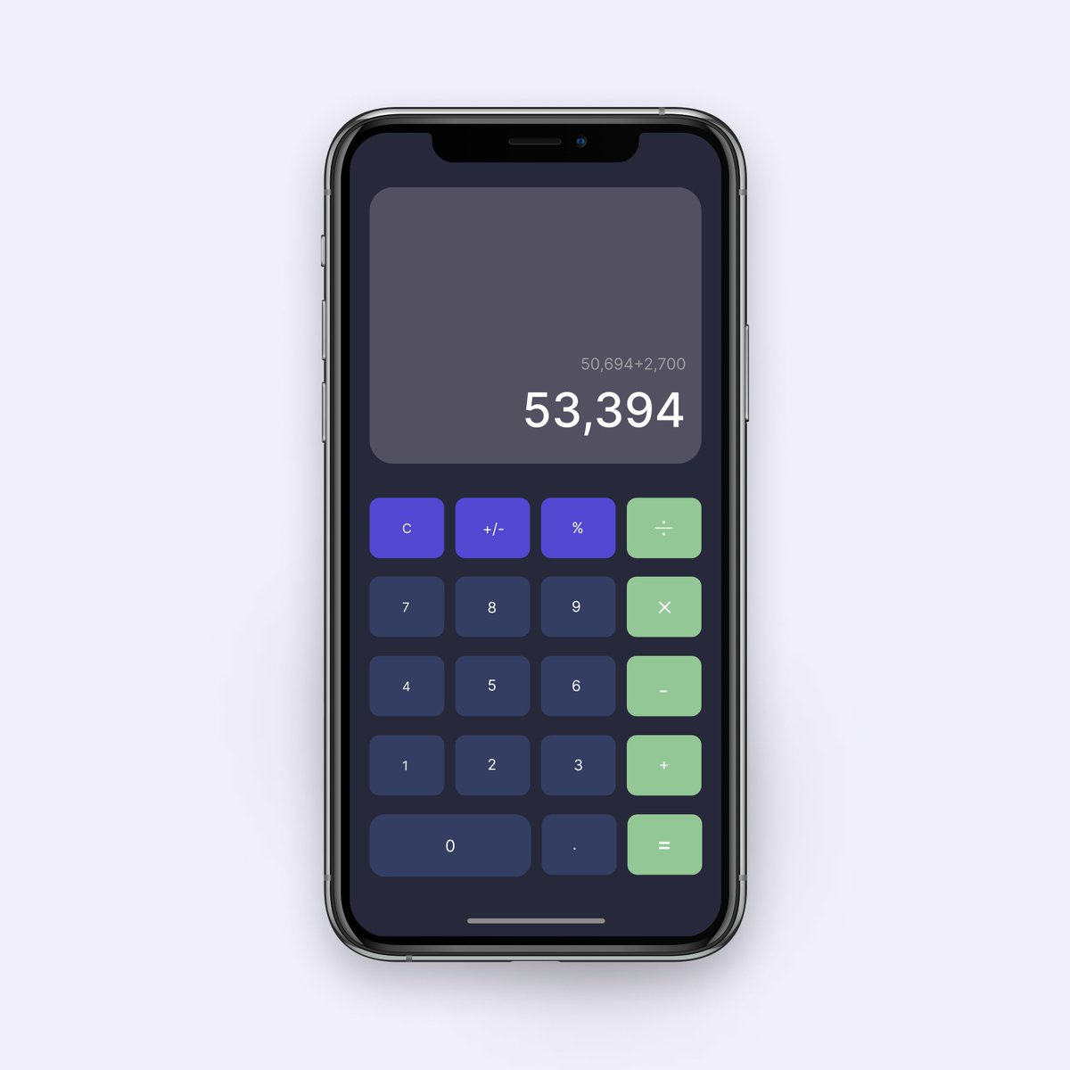 abadampare's tweet photo. Day 4

My fourth daily UI challenge is a calculator screen.
Feedback is welcome. Enjoy!

#uiuxdesign #uiux #userinerface #uidesign #dailyUi #UI #uidesigner https://t.co/AFiTRu5ieb