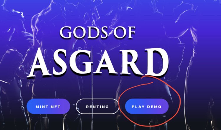 Alright, playing <a href="/GodsofAsgardP2E/">Gods of Asgard</a> demo just got a little easier.  The “play demo” button should now be live on the home page.  (godsofasgardp2e.com) 

Also -  just landed in NY for <a href="/NFT_NYC/">NFT.NYC</a>.  Make sure to say hi if you see me. 

#GoA $Thor