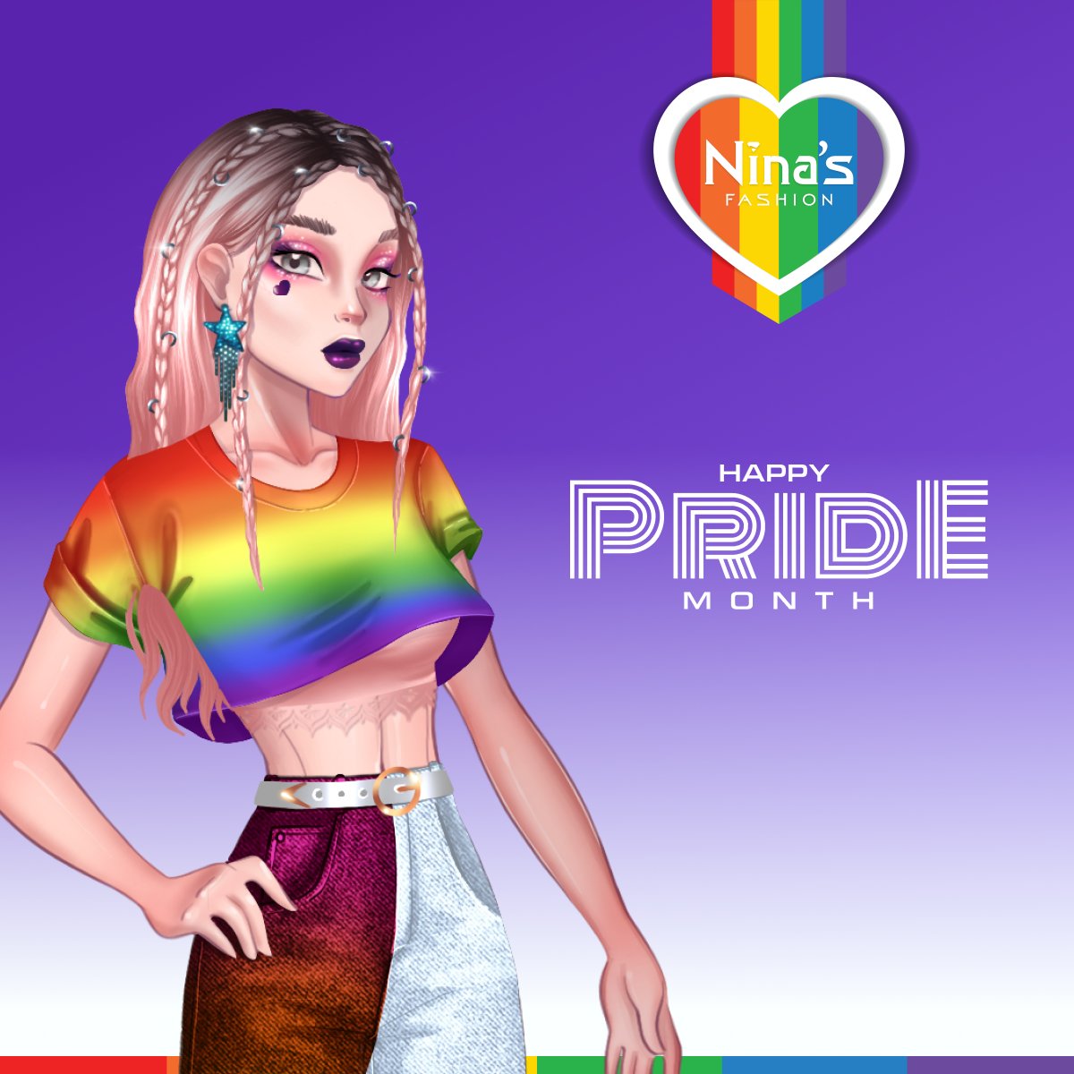 ninastale's tweet photo. Happy Pride! 🌈 

You should be able to identify the way you identify without anybody telling you differently because nobody else should be able to control the way that you are.💜

#Pride2022 #lgbtq #lgbtqpride #lgbtq🌈 #PrideMonth #Pride #loveislove #gaypride #lovewins https://t.co/MQOZFjzpnw