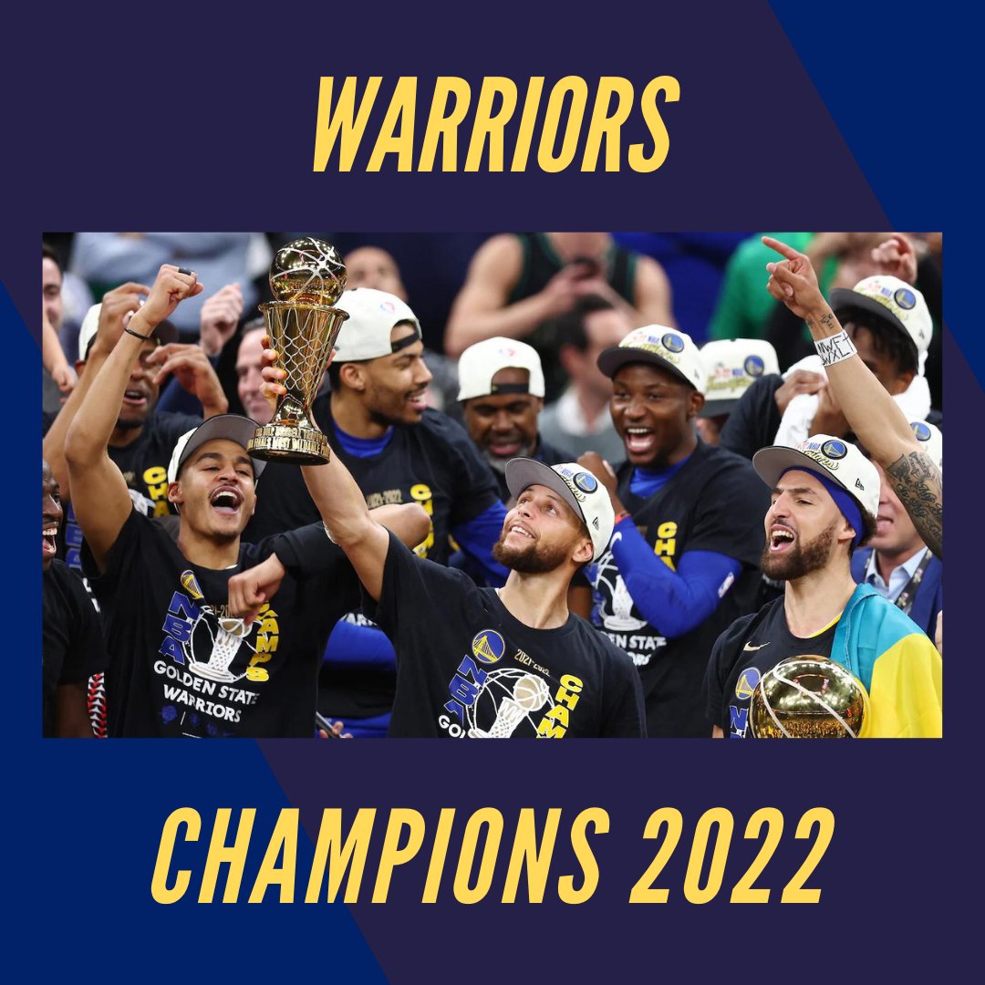 Congrats Warriors!!!! Thank you for supporting the Bay Area. The Warriors Community Foundation supports education and youth development to promote thriving students, schools and communities.

#SFparade2022 #GOWarriors

ow.ly/jLcC50JC3b2