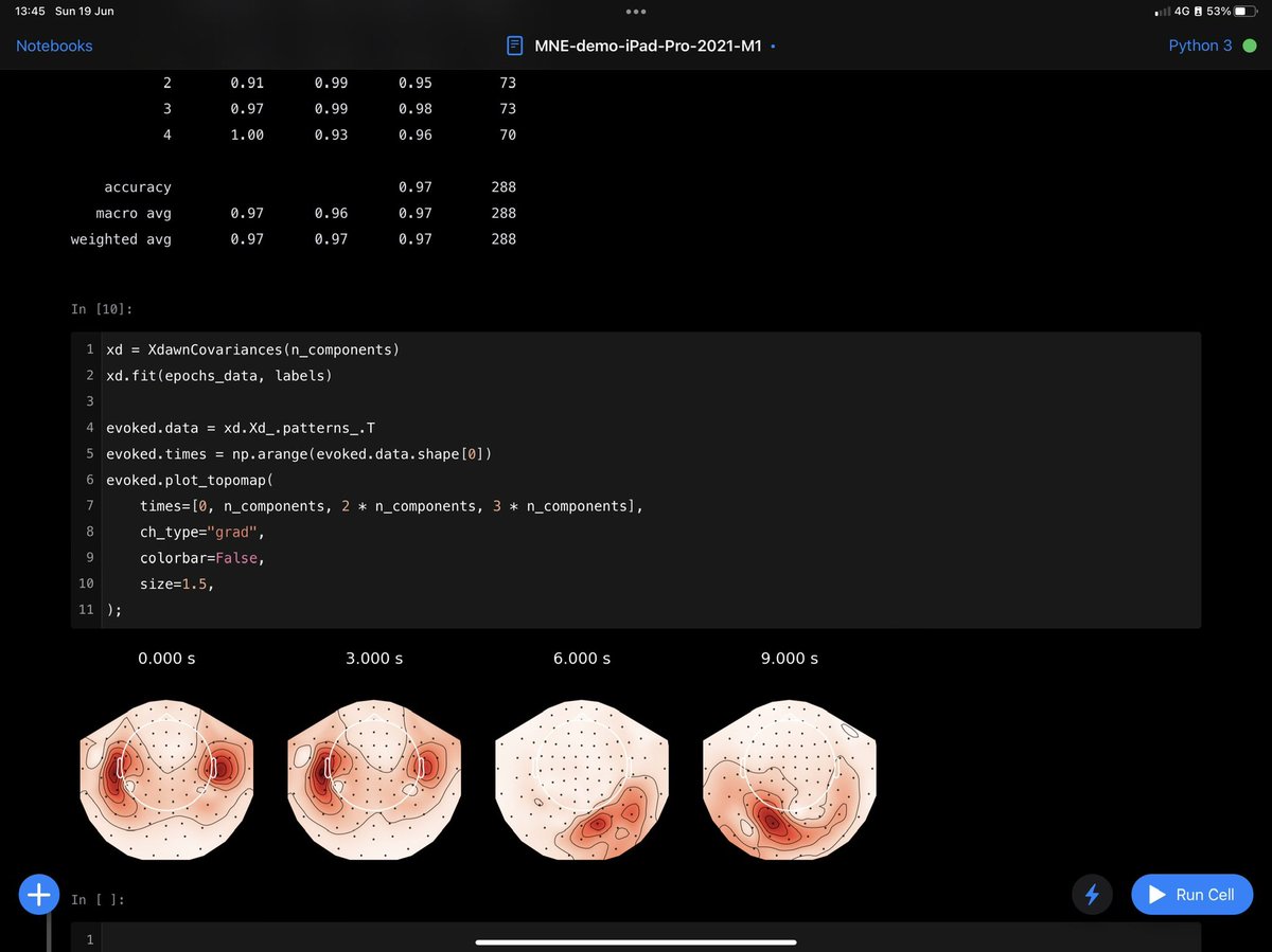 Denis A. Engemann (@dngman) on Twitter photo No no way! Got MNE <a href="/mne_news/">News on MNE Software</a> #python running on my M1 iPad pro using Juno juno.sh, including <a href="/scikit_learn/">scikit-learn</a> & PyRiemann. Minor draw-backs: #python 3.6.6. lock for now (hence, MNE < 0.23.4). But: Prototyping at the beach 🌞 🌊 ⛱💙 😎! @RHoechenberger <a href="/agramfort/">Alexandre Gramfort</a> No no way! Got MNE <a href="/mne_news/">News on MNE Software</a> #python running on my M1 iPad pro using Juno juno.sh, including <a href="/scikit_learn/">scikit-learn</a> & PyRiemann. Minor draw-backs: #python 3.6.6. lock for now (hence, MNE < 0.23.4). But: Prototyping at the beach 🌞 🌊 ⛱💙 😎! @RHoechenberger <a href="/agramfort/">Alexandre Gramfort</a>