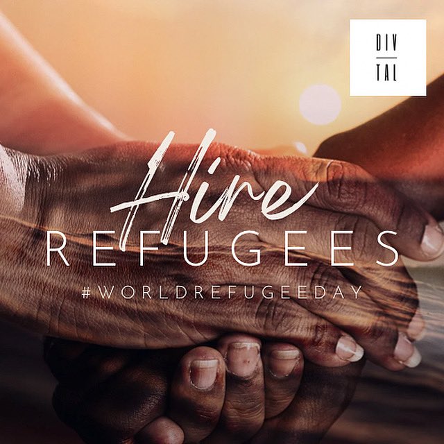 #WorldRefugeeDay is an opportunity to raise awareness about the millions of refugees around the world displaced due to war, persecution &amp; natural disasters. 

We believe that a thriving refugee community leads to a better society, so we encourage employers to #hirearefugee.