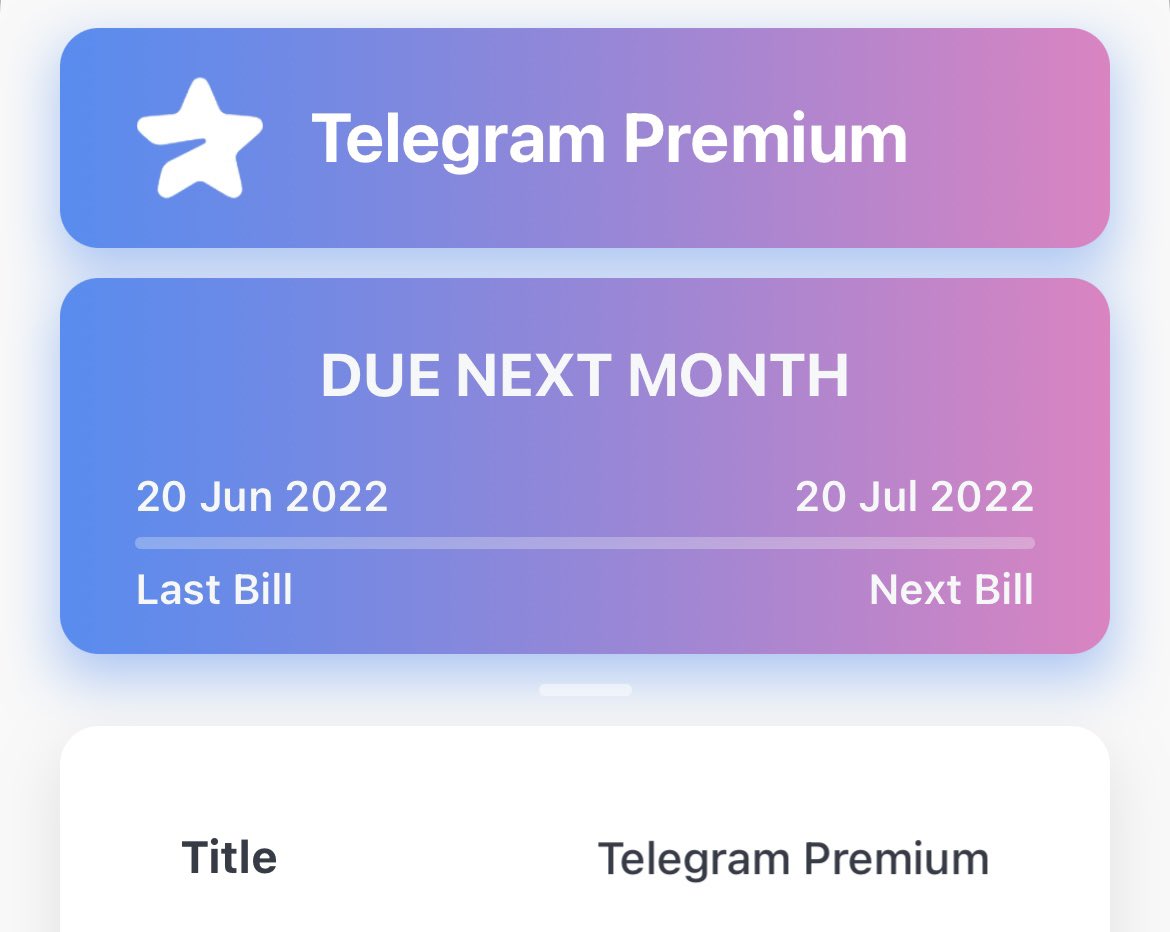 skaffer_app's tweet photo. @telegram Premium is already available in Skaffer!

#Telegram #TelegramPremium https://t.co/WgoqBLBq2l