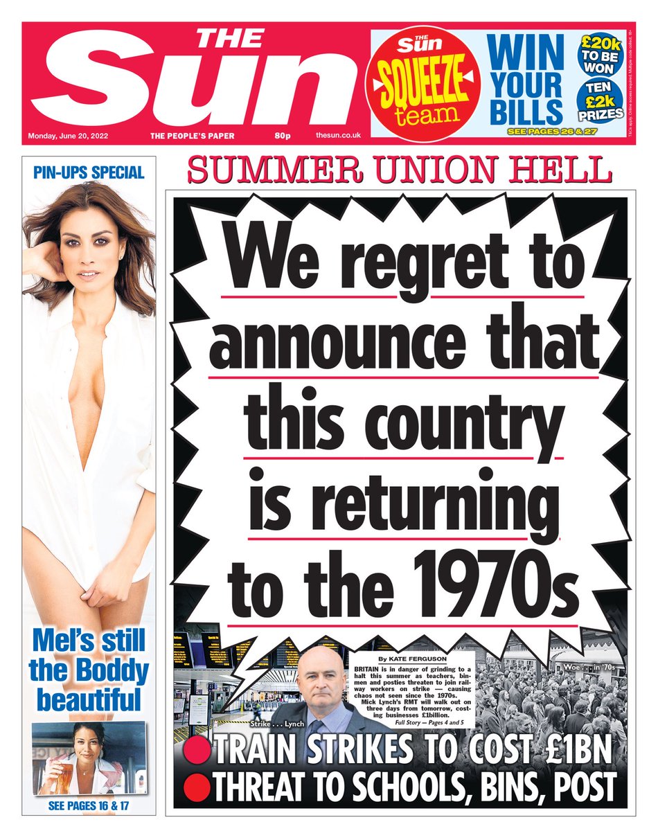 Wait - when it's #Brexit that drags us back in time for no gain whatsoever it's totally OK, but when it's workers rights that previous generations fought for then it's unconscionable? And you're '#ThePeoplesPaper'?!? Get f*cked @TheSun! #TheScum