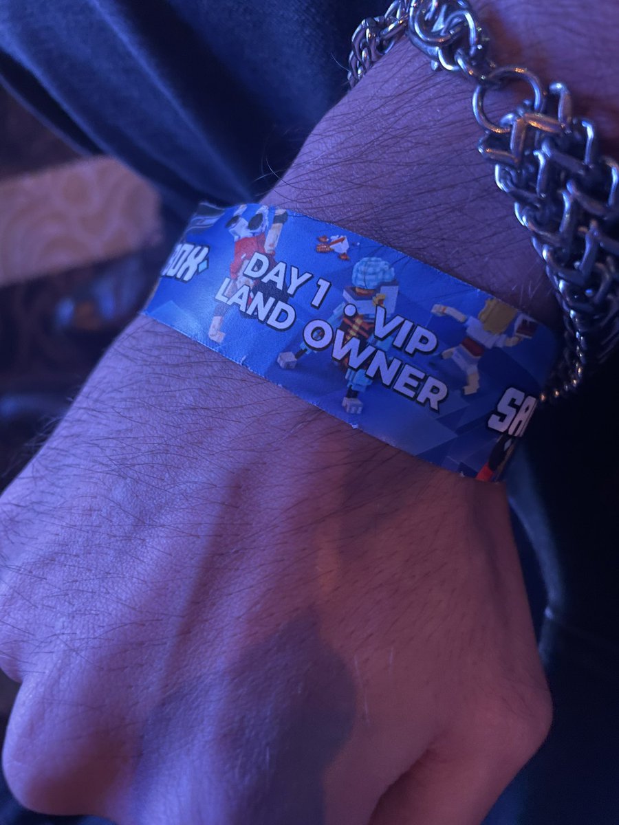 Im at the SandBox event in New York 🗽 Representing <a href="/MetaMovesNFT/">MetaMoves</a>