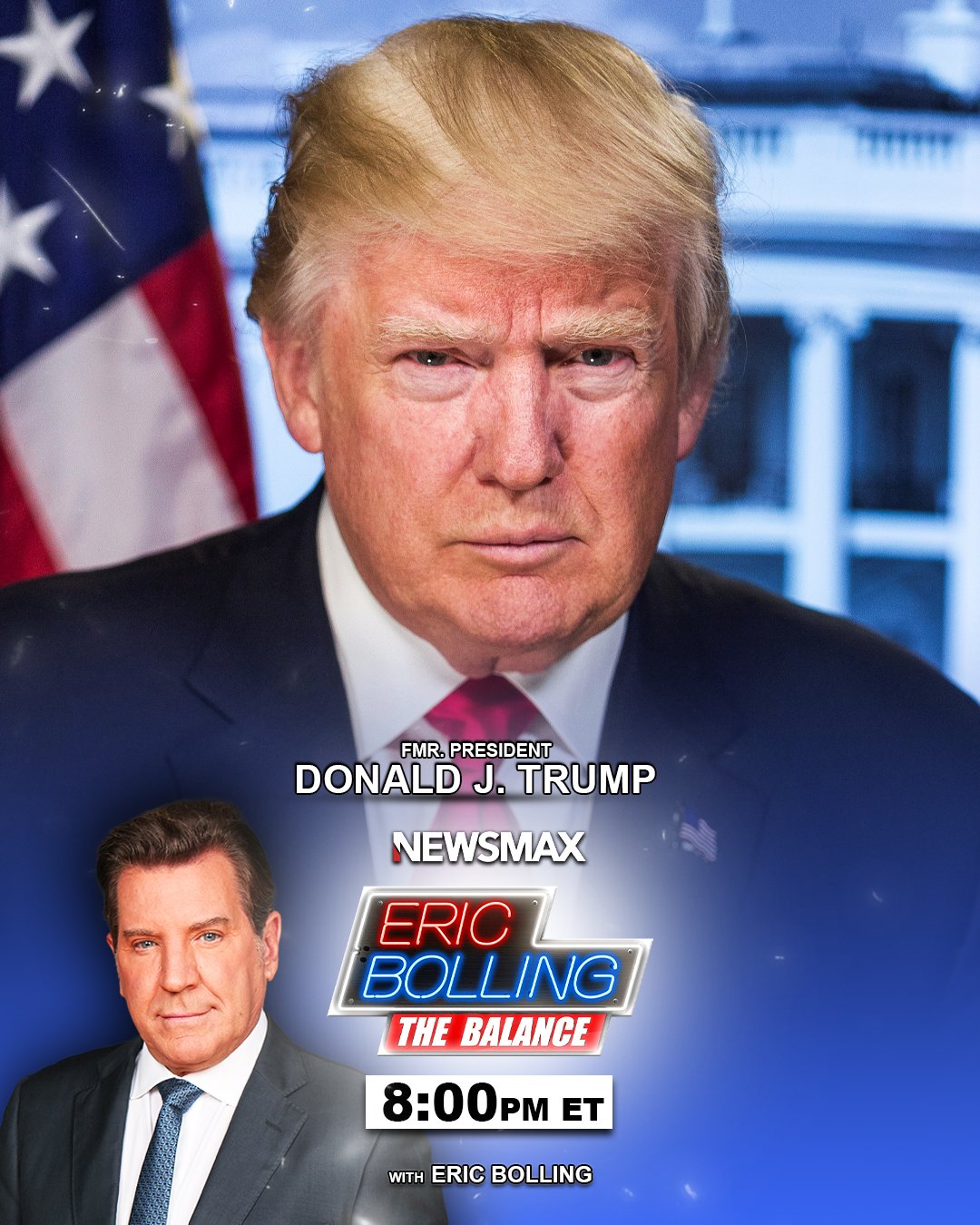 Newsmax on Twitter: "8:00PM ET Monday watch Pres. Trump live with