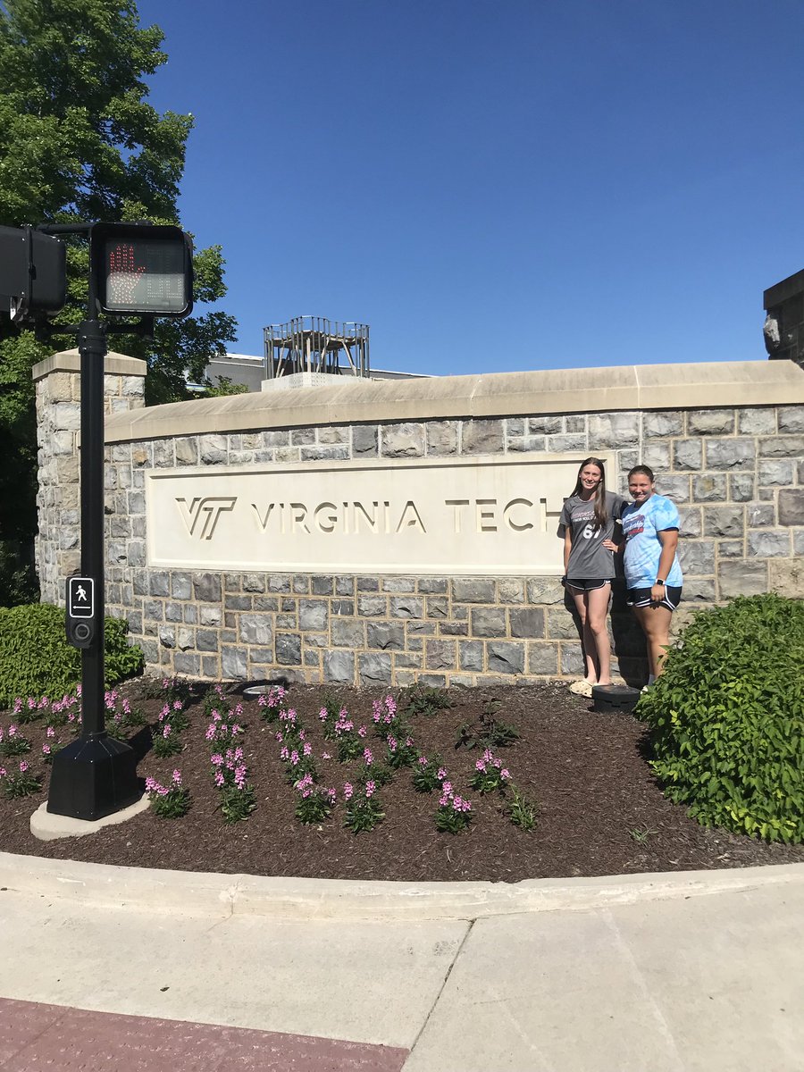 AbbieFriz2025's tweet photo. Had a blast at the @HokiesSoftball with @cammarie2025 ! It was a great experience and can’t wait to go back! Thank you @sbcamps @michaellew10 Go Hokies!!🦃 https://t.co/3w9gLvUgQC