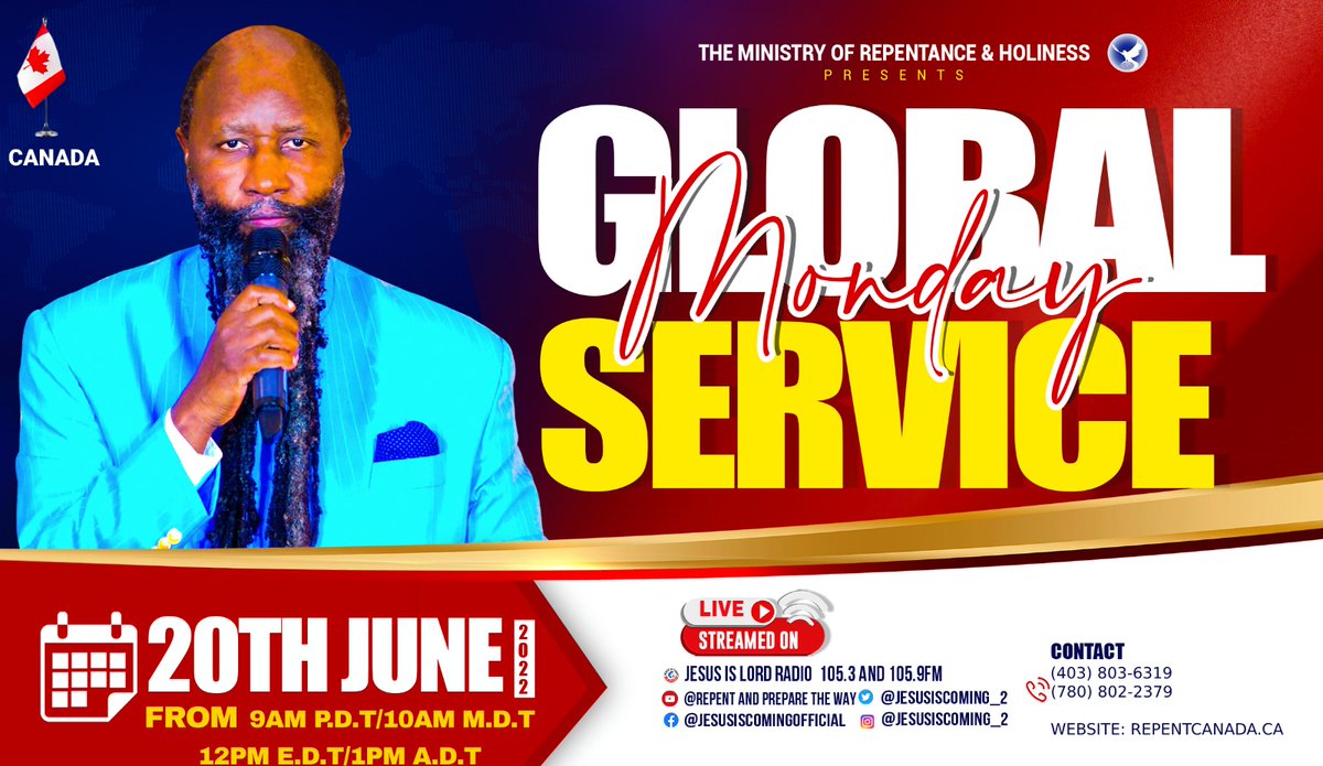 RepentBC's tweet image. Pastors it is your duty to sound the trumpet of the Eternal Gospel of God to World. You are the watchmen of the world.
@RepentinCHRIST @LouisLupo4 @MamaSnrMwaluma @MakokhaJohn11 @PicotyChelangat @RepentWinnipeg