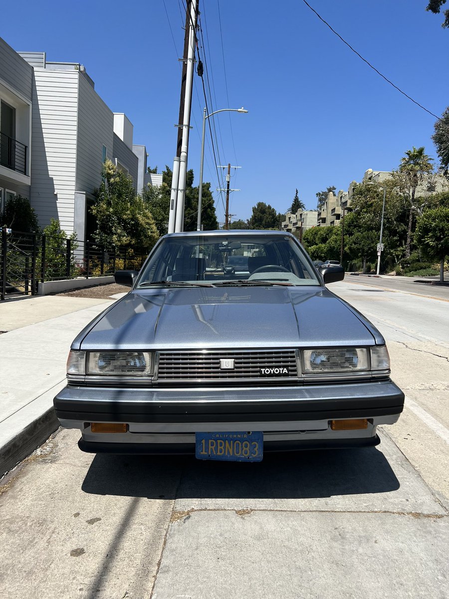 axkxi's tweet photo. My car was stolen from my apartment garage last night at Torrance CA. 

It is a 1986 Toyota Cressida Wagon. 
Lisence plate # 1RBN083
If anyone sees it or might know where it could be located, please let me know! https://t.co/jsn4ANqgF5