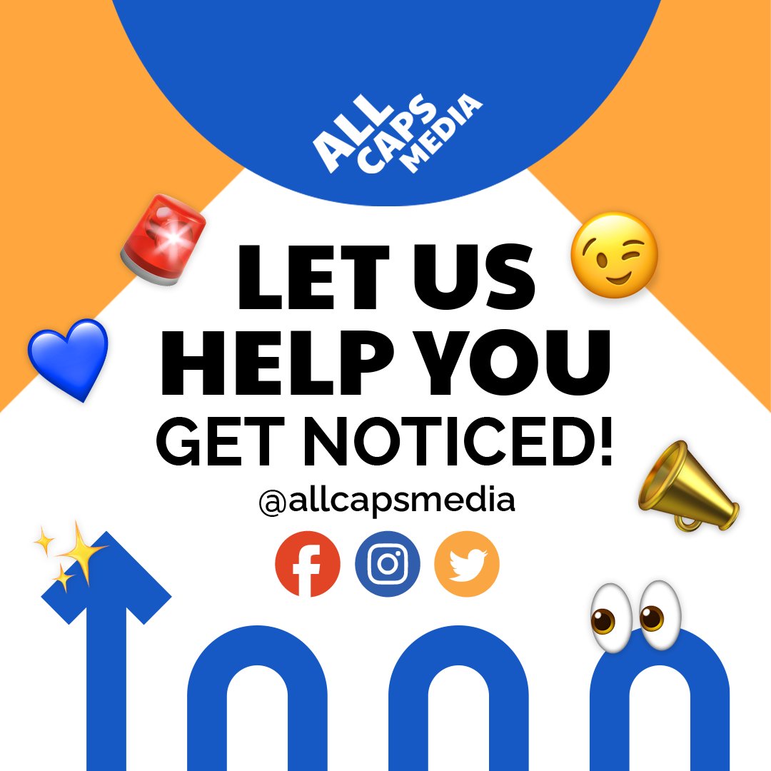 allcapsmedia's tweet image. Growing your social media presence is a huge part of growing your business as a whole. At ALL CAPS MEDIA, we can help boost your brand by getting you noticed online. 

📩 For more information, send us a DM today.

#AllCapsMedia #ACM #Marketing #Design #SEO #SocialMediaMarketing