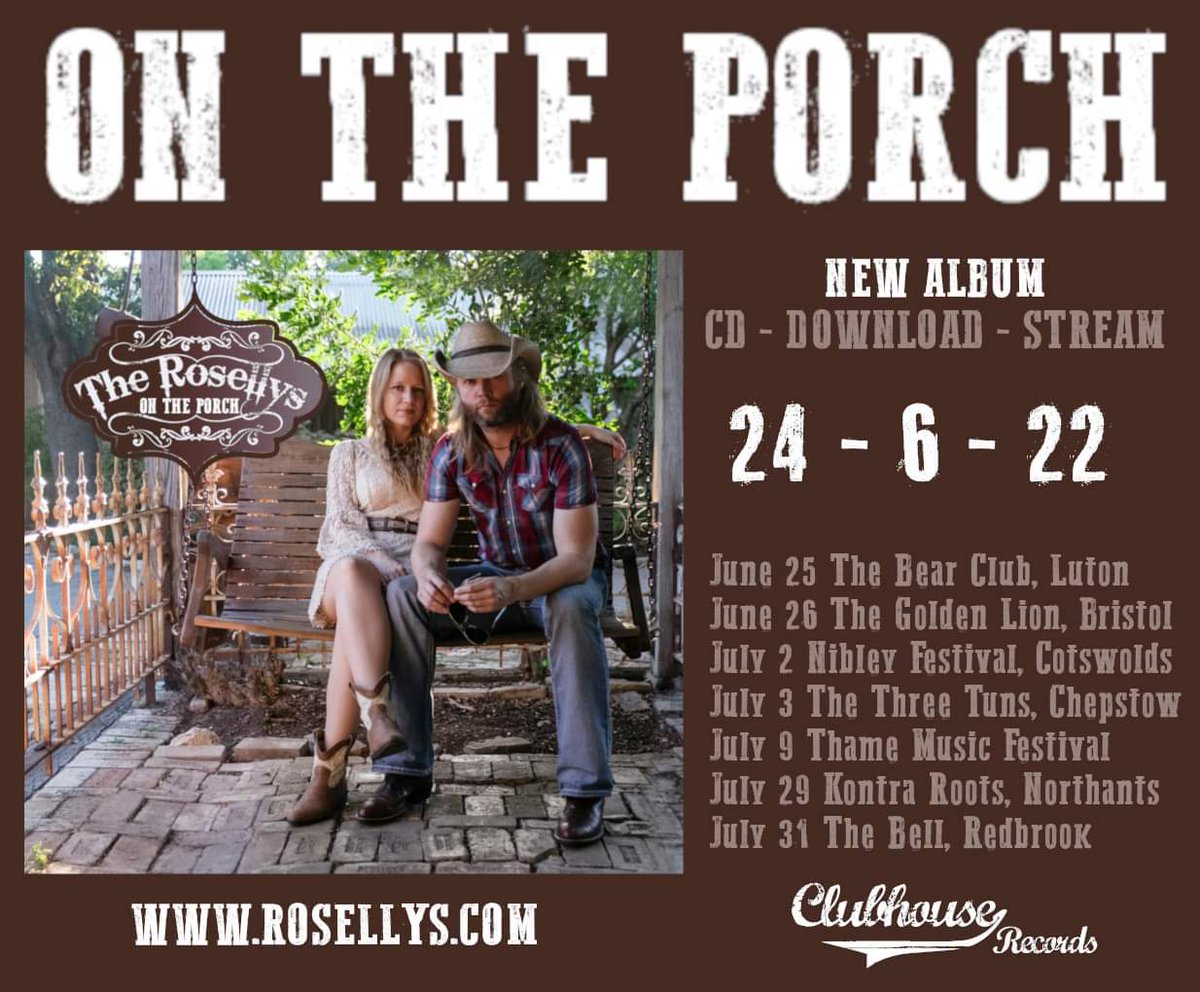 The Rosellys (@therosellys) on Twitter photo List of album release shows kicking off this weekend with <a href="/the_bear_club/">The Bear Club</a> Luton on Saturday & <a href="/GoldenLionBriz/">Golden Lion</a> Bristol Sunday afternoon. support From Texas friends @theflyinas
<a href="/ClubhouseUK/">Clubhouse Records UK</a>
the-bear.club/whats-on/the-r… List of album release shows kicking off this weekend with <a href="/the_bear_club/">The Bear Club</a> Luton on Saturday & <a href="/GoldenLionBriz/">Golden Lion</a> Bristol Sunday afternoon. support From Texas friends @theflyinas
<a href="/ClubhouseUK/">Clubhouse Records UK</a>
the-bear.club/whats-on/the-r…