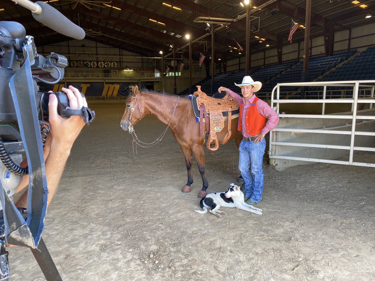 RODEO: Win a national championship and get some TV time! Tune into the WPSD Local 6 newscast at 10 p.m. to hear from <a href="/UTM_Rodeo/">UTM Rodeo</a> junior Cole Walker, the best collegiate all-around cowboy in the country!