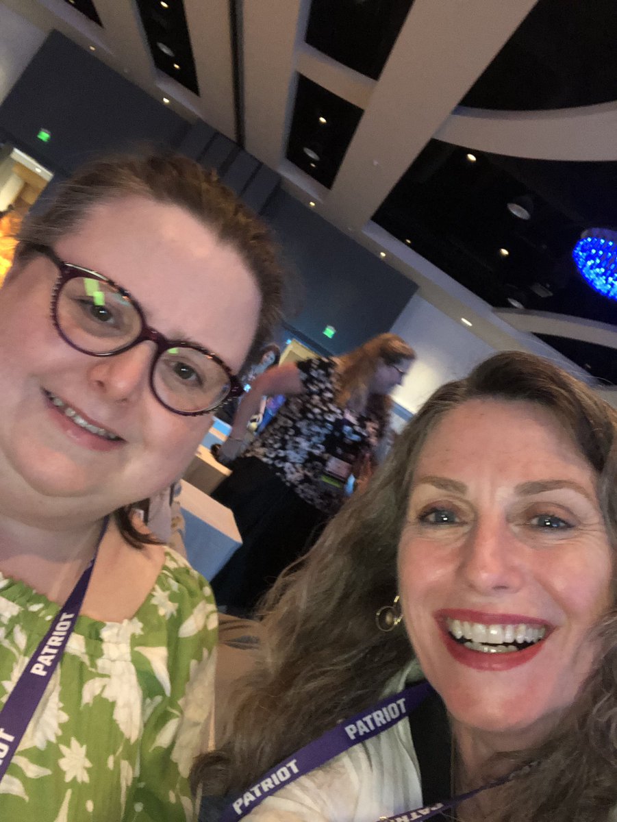 MeganTarnow's tweet photo. This is one of my accounting godmamas. I’m braver (and way better at Twitter) because of @INTStacy #SNH22 https://t.co/ifIIOg43dZ