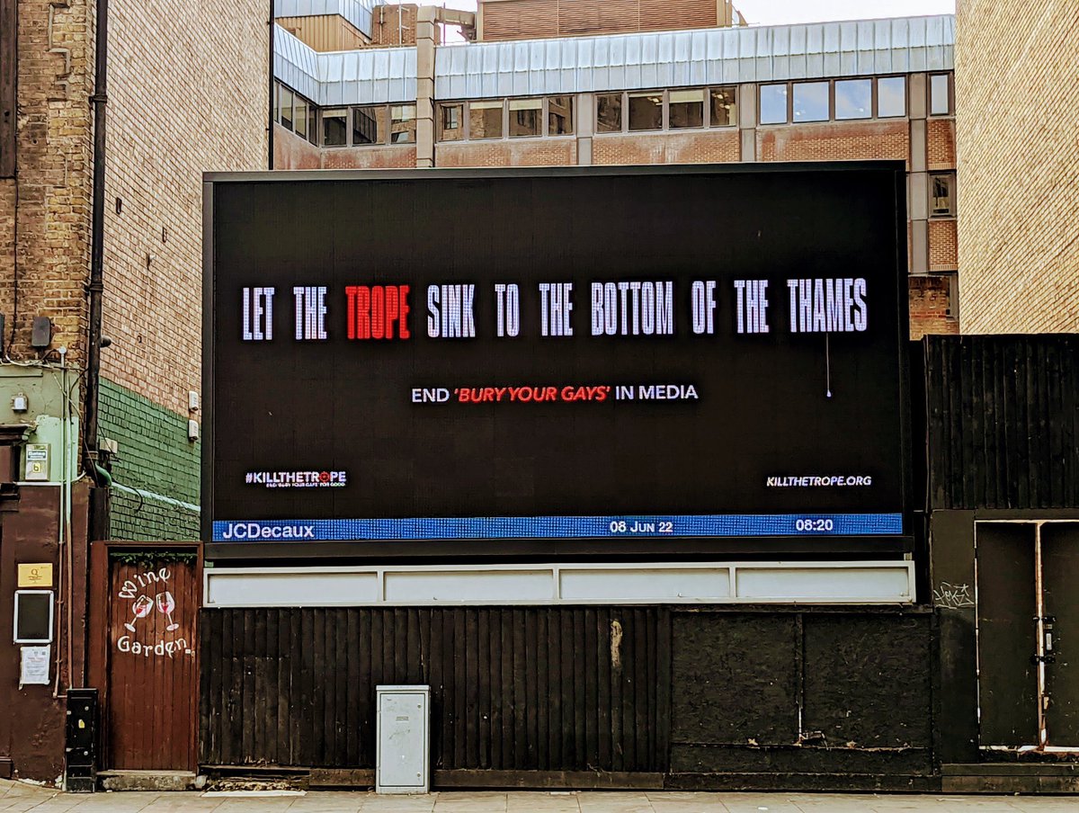 KEbillboards's tweet photo. @JustABSideBaby Help us get up another billboard then!

Our go fund me is linked on our site, this one is as right by the Thames! #killingEve 

https://t.co/dGNINOHqm9 https://t.co/YxBfNLZc3v