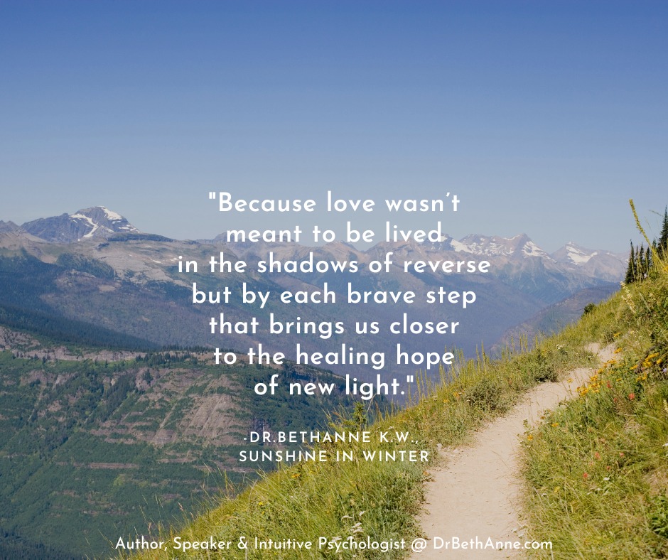 DrBethAnneKW's tweet photo. Some wisdom for your Monday.💙 ⛰️💚
✨
Words from my blog, Sunshine In Winter.
https://t.co/YT1aaBwc5S
.
.
✨
.
.
#DrBethAnneKW #SunshineInWinter #Love #Light #IntuitivePsychologist #SpiritualPsychologist #Hope #Healing https://t.co/otwOuXvelp
