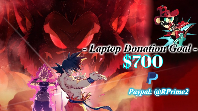 paypal.me/RPrime2?countr… 
the link to support my official donation goal towards securing the new Laptop for my gaming output. Any efforts to help or contribute are greatly appreciated - Currently I'm standing at $120/700 🙏🏽

#PayPal #FGC #twitchstreamer #DonateOrShare
