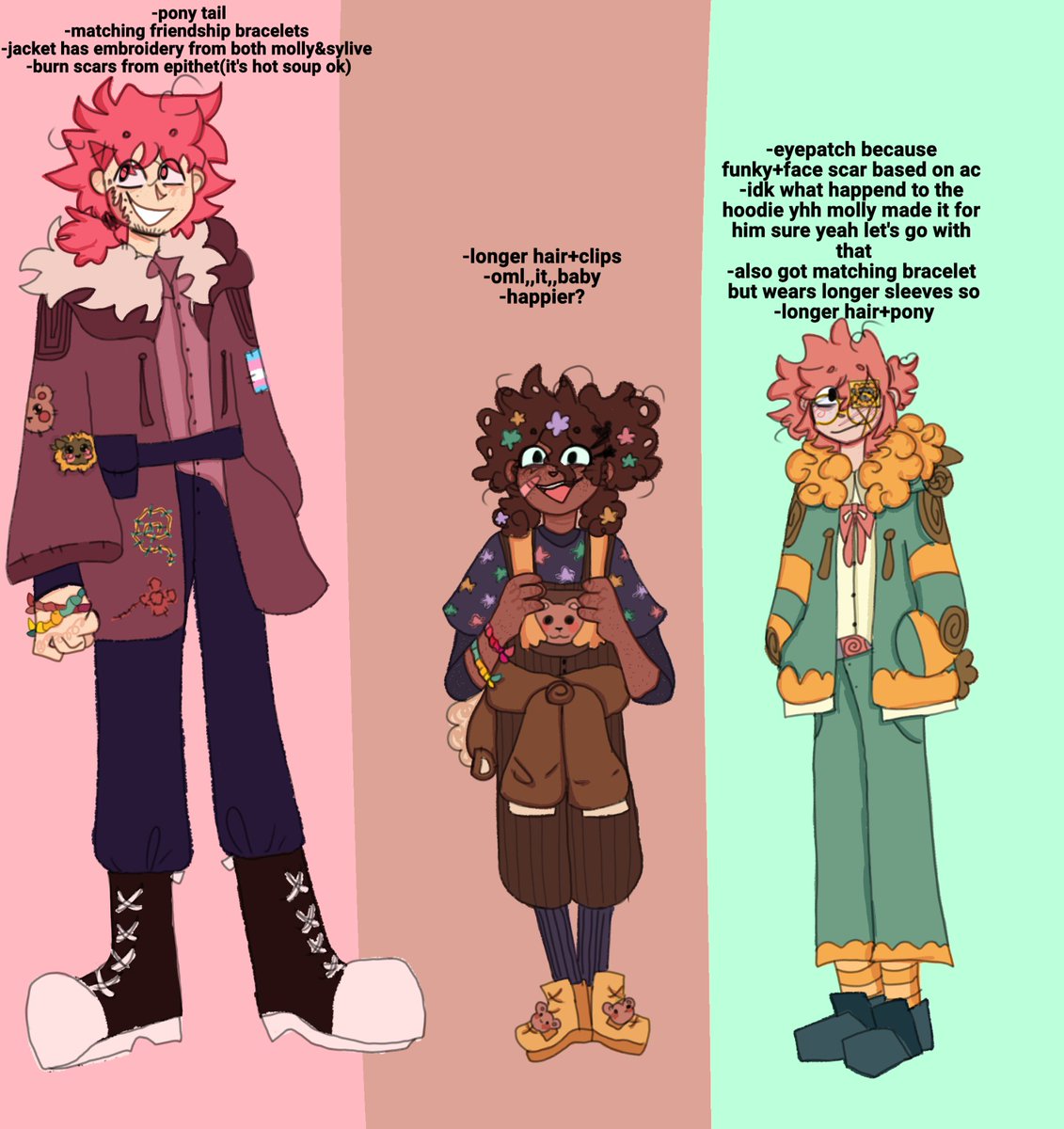 circuswclowns's tweet photo. Day 8!
The ee desghins are like perfection so i was unsure what to do, so i just messed around and made a happy au i suppose?
#EpithetErased 
#EpithetWeek https://t.co/A8BVcZvFcy