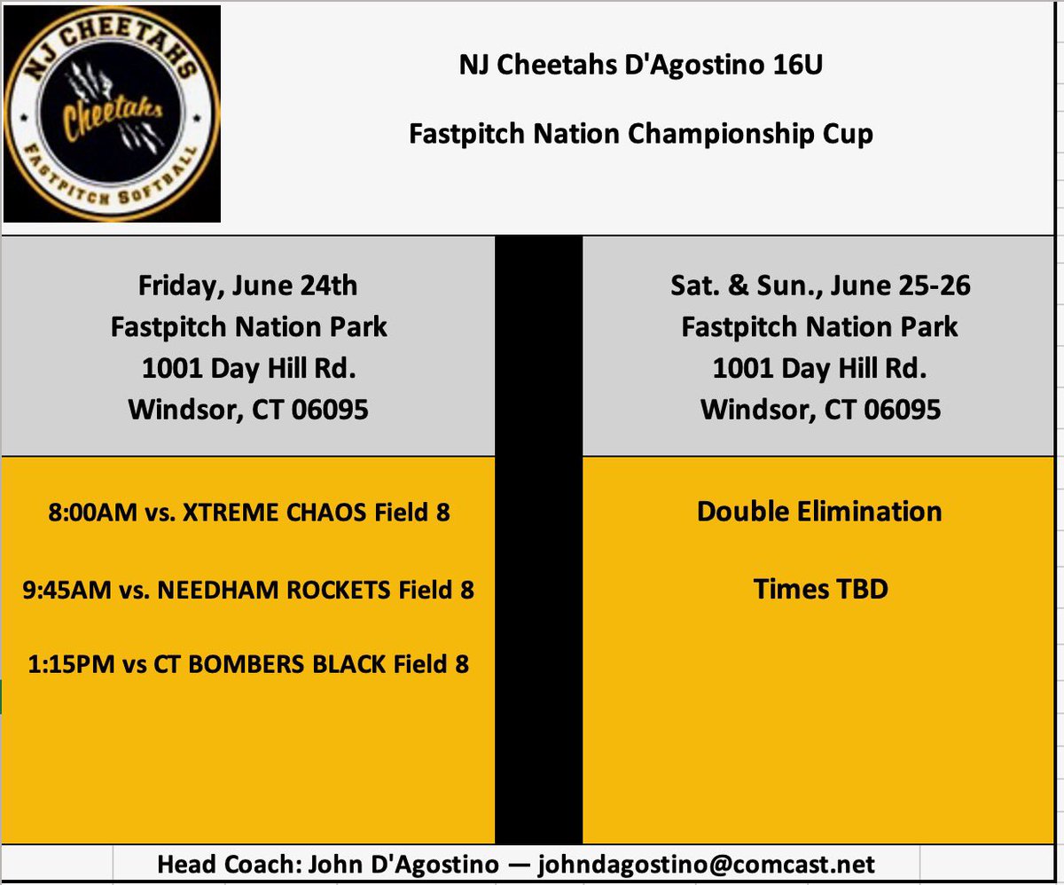 NJ Cheetahs D’Agostino tweet media