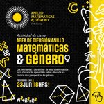 Photo by Anillo Matemáticas y Género (@Mat_Genero)