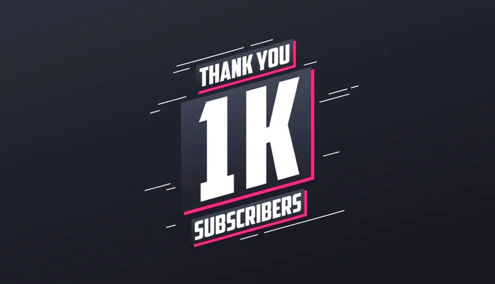 Thanks for helping me to reach 1k subs on YouTube. Subscribing doesn't cost penny !! So, if you still haven't subscribed my channel yet, I think you can.

youtube.com/c/FrozenFlame0…