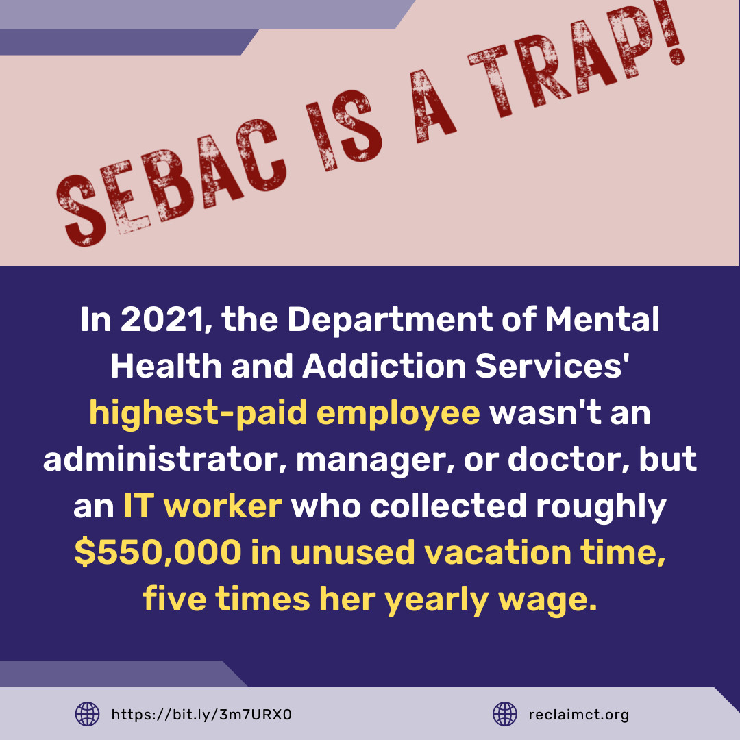 ReclaimCT_org's tweet photo. This is what we mean when we say that SEBAC will cost billions of dollars, an amount of which the state is unsure of where to acquire.

Article by @ct_investigator
Read more https://t.co/KiB51rMxne 

#awareness #ReclaimCT https://t.co/SOhU4uXSWw