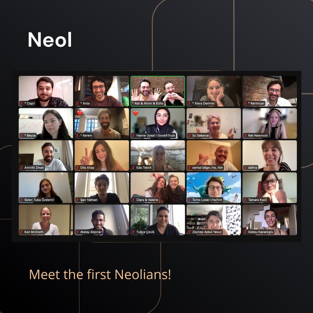 neol_co's tweet photo. Today was the first day of #NeolCohortAlpha! The first Neolians are officially ready to get their hands dirty with community gardening. 🧑‍🌾

Thank you for being with us today.

Can you hear the "echo"? 😉

See you at the Fireside Chat on Wednesday, #NeolCommunity! 👋 https://t.co/A1omSKwJqp