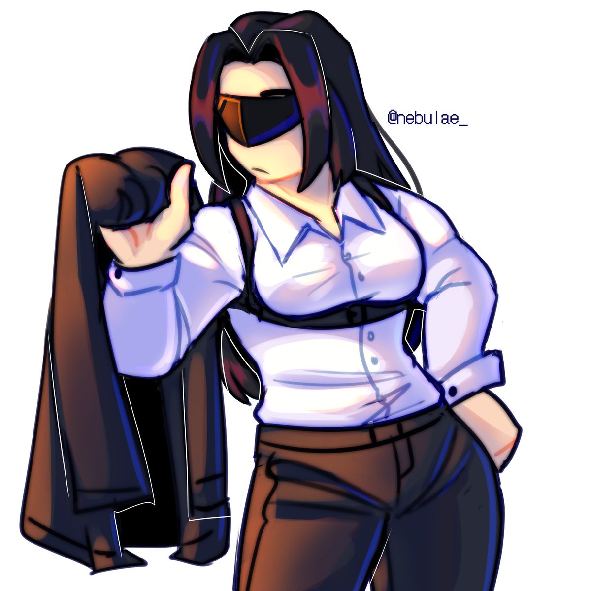 N3bulae_'s tweet photo. Pretty ladies in suits 🤌🤌🤌

Characters by Geo Exe
#GwainSaga https://t.co/UkZrBDGFIL
