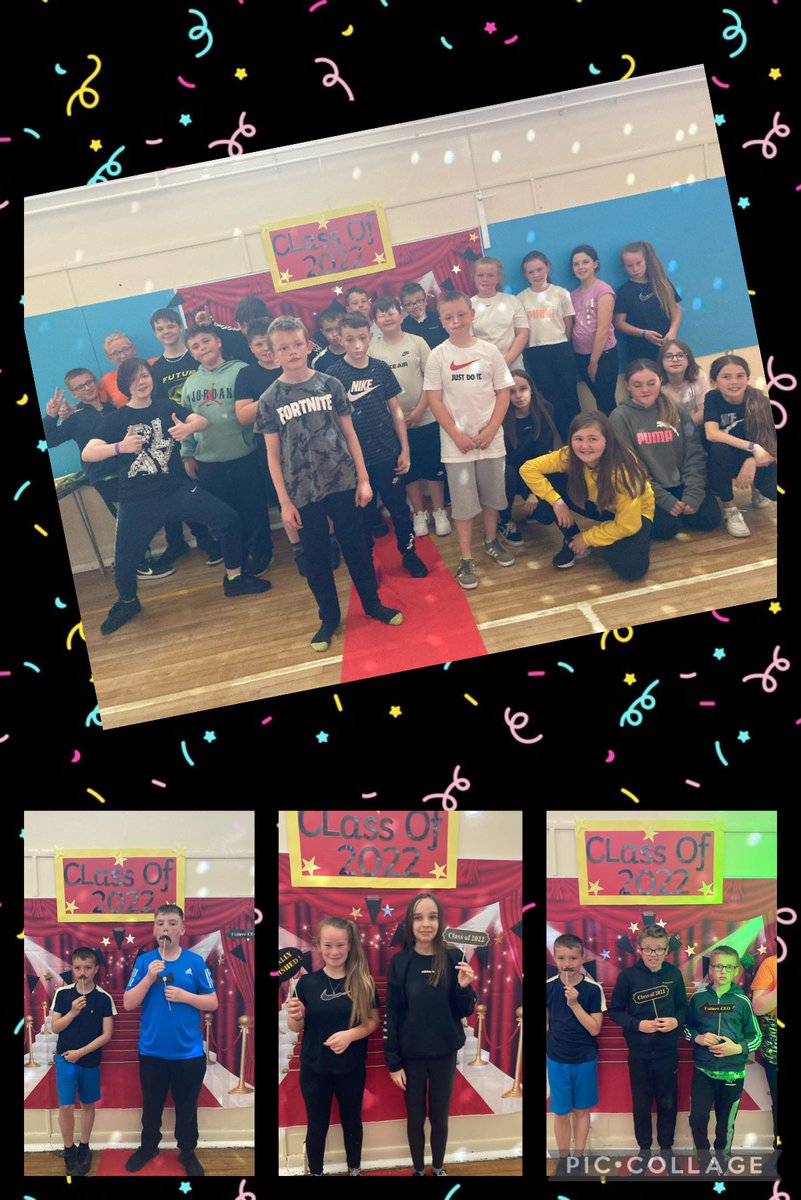 MrsSerfs's tweet photo. What an incredible bunch we have as our 2022 P7 Leavers ❤️🖤💛We hope you had the best day today, you deserve it!! Making memories to last a lifetime!  @stserfs7 https://t.co/aCJbMjPJ1Q