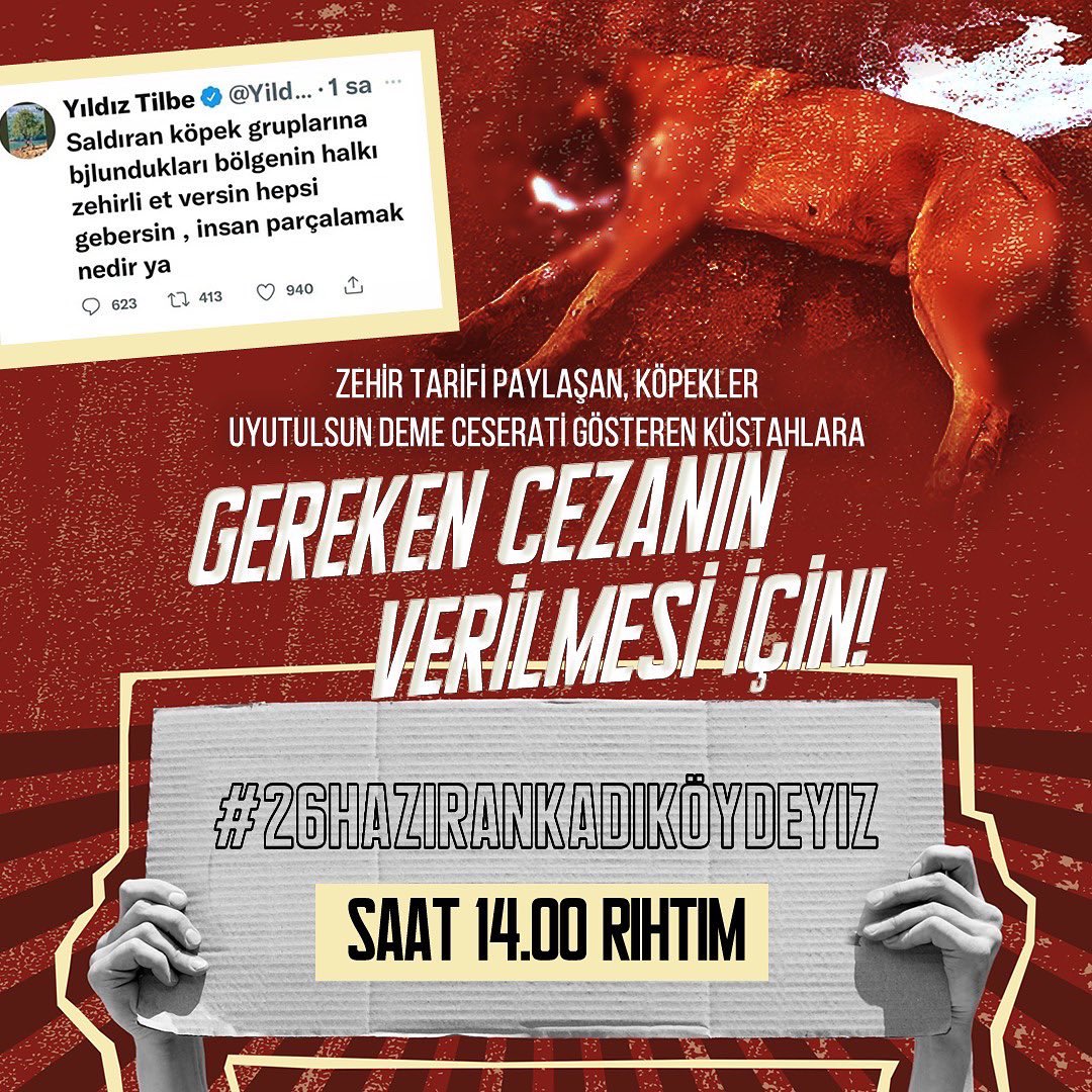 PawGuardsGlobal's tweet photo. Herkese duyurun! 100 den fazla STK 1000lerce Yaşam Hakkı Savunucusu, Hayvana ve Hayvansevere şiddeti durdurmaya geliyor. Barınak adı verilen ölüm kamplarına, usülsüz toplamalara dur demeye geliyor. 

Sokak hayvanları üzerinden oynanan bu kirli oyuna dur de  #26HaziranKadıköydeyiz https://t.co/X4XM6rEttE