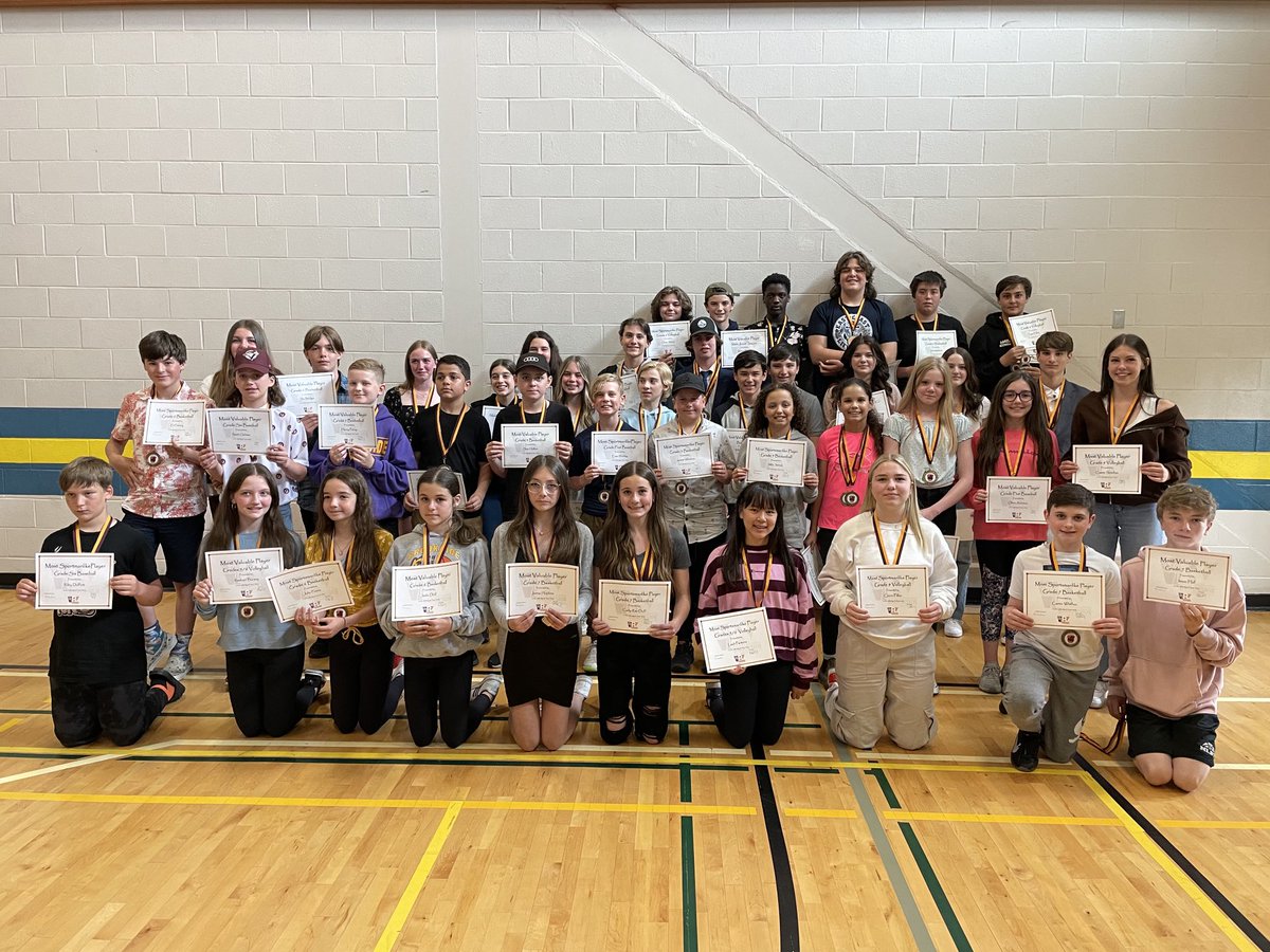 Our Athletic Award Winners!