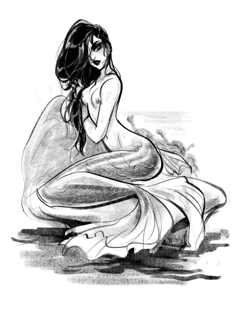 babsdraws's tweet photo. "We were only trying to drown her." 💖 https://t.co/B4J2pESEhJ