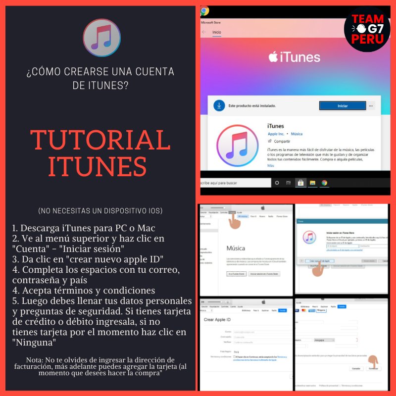 TeamG7Peru's tweet photo. #TEAMG7PERU🇵🇪 GUÍA ITUNES

🌸 ITunes es otra app para apoyar a #Youngjae en este lanzamiento.
Aquí podras ver los pasos correctos para comprar una canción (no es necesario tener iPhone).

📎PC https://t.co/JyQKg4mKFa

#영재 #Youngjae #YOUNGJAE_SUGAR #SUGAR 
@GOTYJ_Ars_Vita https://t.co/Shrsuggxbp