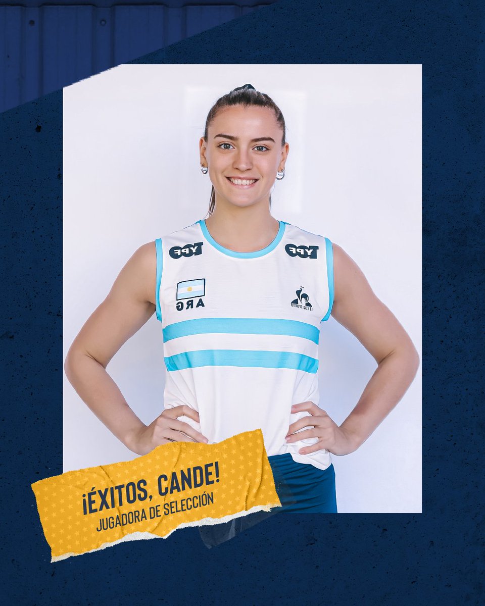 BocaVoley's tweet photo. ¡Éxitos, Cande!

Candela Salinas, quien forma parte de la Selección Argentina de Vóley, disputará una serie de encuentros amistosos frente a Perú del 22 al 29 de junio en nuestro país. https://t.co/ohTBKlk24X