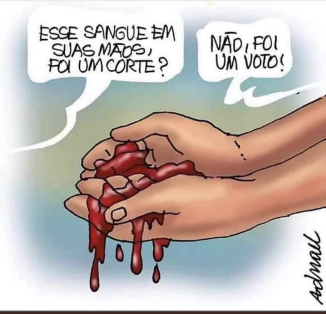 Lave: vote contra o Genocida !