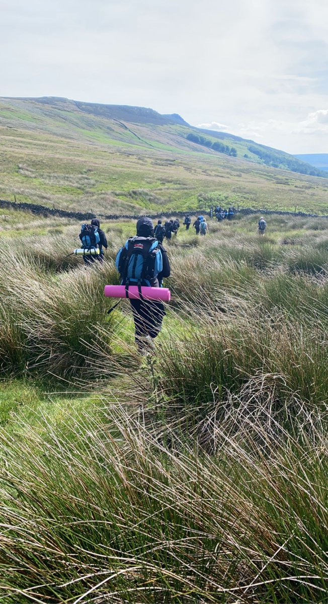 pmghs's tweet photo. A memorable day one of the pupils DofE expedition. #challengingwalk #wegotthroughit #northyorkshire https://t.co/3fgiZcjd6k