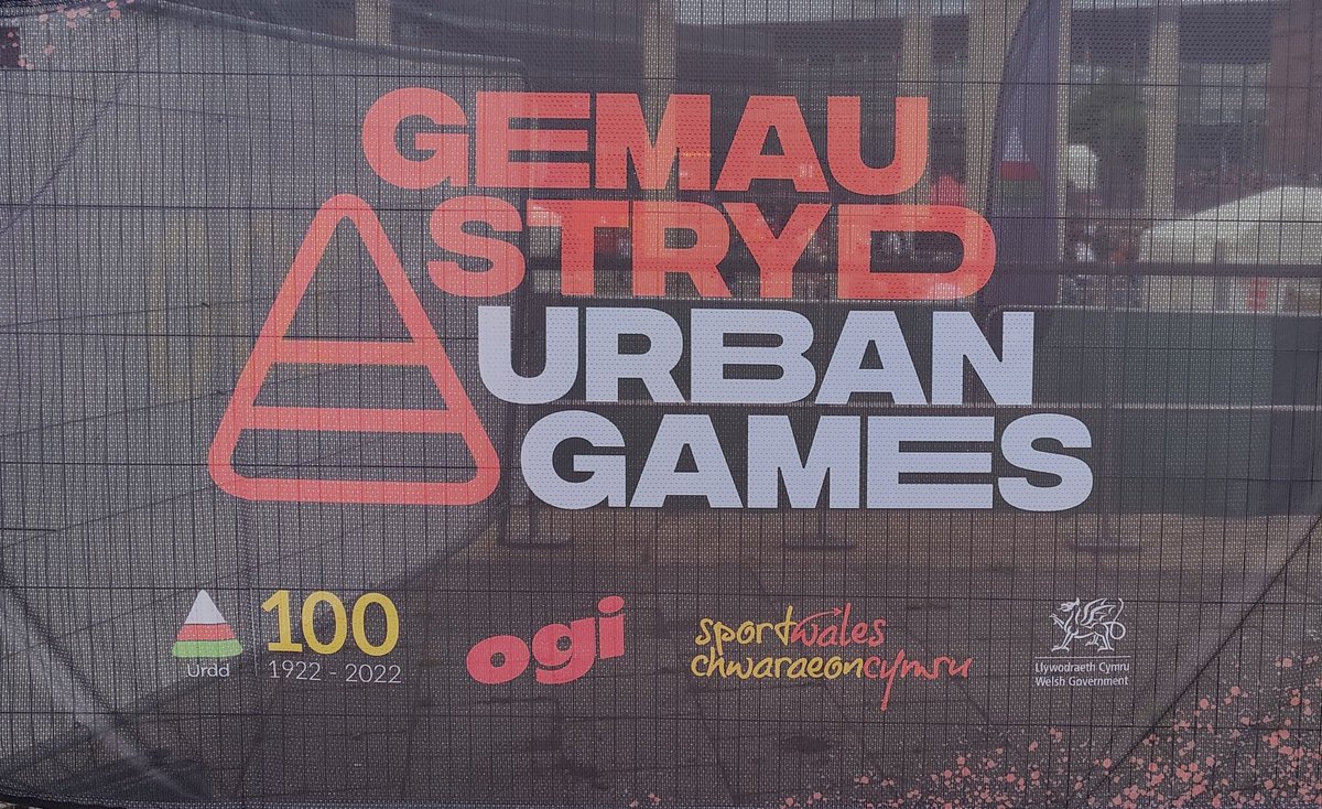 Sensational venue for an event, with something for everyone. Da iawn <a href="/UrddGemauStryd/">Gemau Stryd yr Urdd Urban Games</a> #UrddUrbanGames