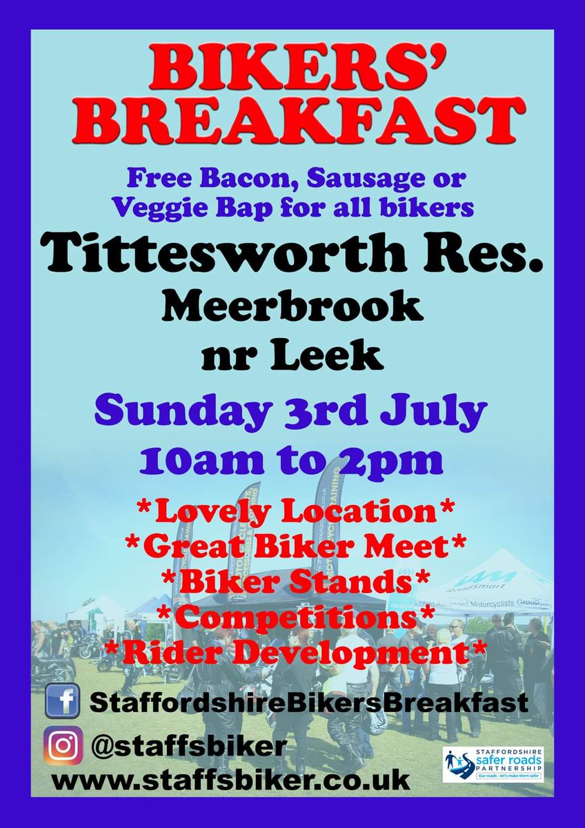 Get this in your diaries for early July. This is a great location surrounded by some epic roads and you get breakfast too. What more could you ask for??