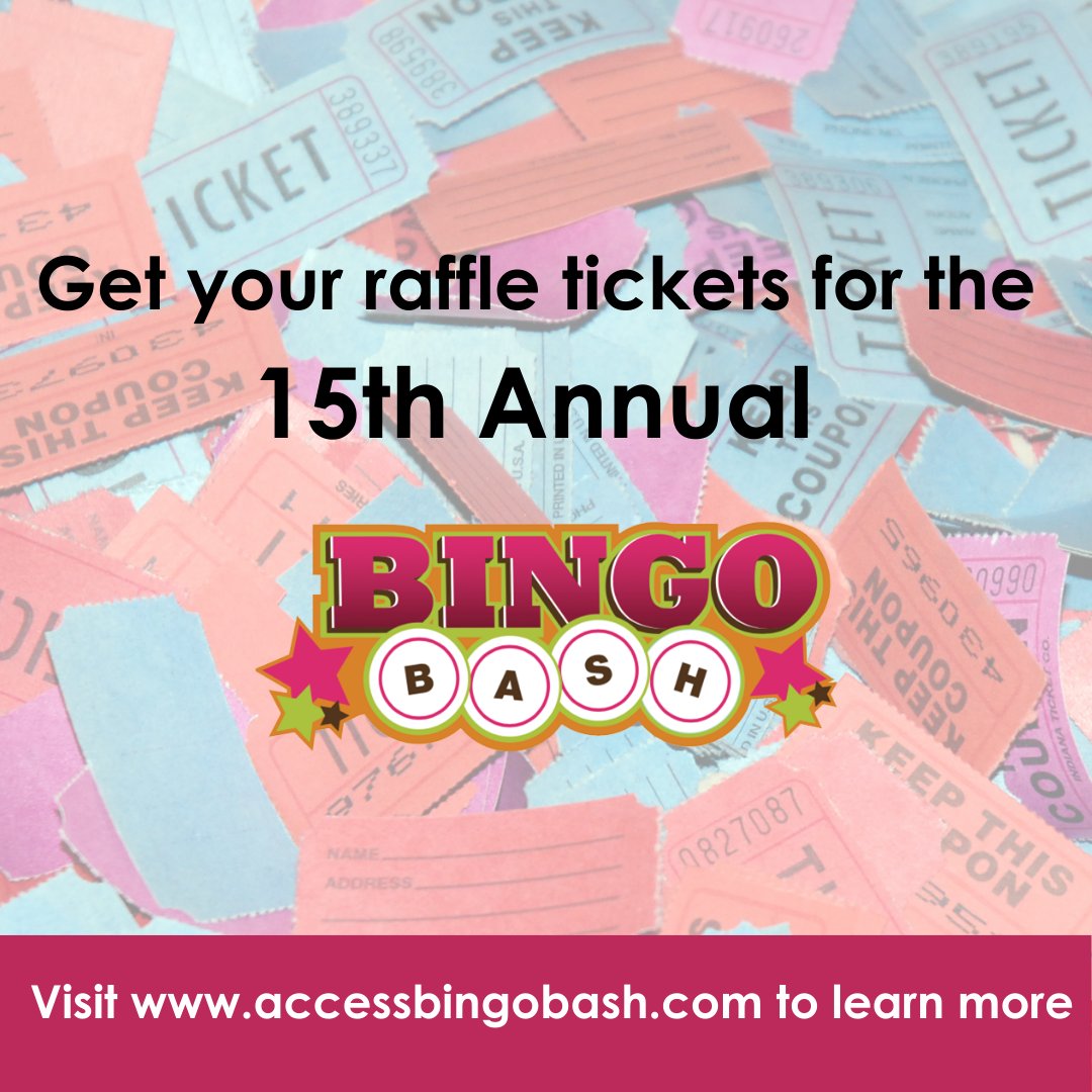 Get your raffle tickets today for the 15th Annual Bingo Bash! Raffle tickets are $20 each and can be purchased through the ACCESS Front Desk by calling 501-217-8600 or through an ACCESS in Action Committee member.
 one.bidpal.net/bingobash2022/…