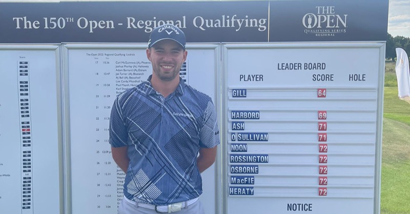 TheOpen's tweet photo. A typically action-packed day of Regional Qualifying saw 142 players progress to next week's Final Qualifying. Take a look at who qualified from each RQ venue 👇