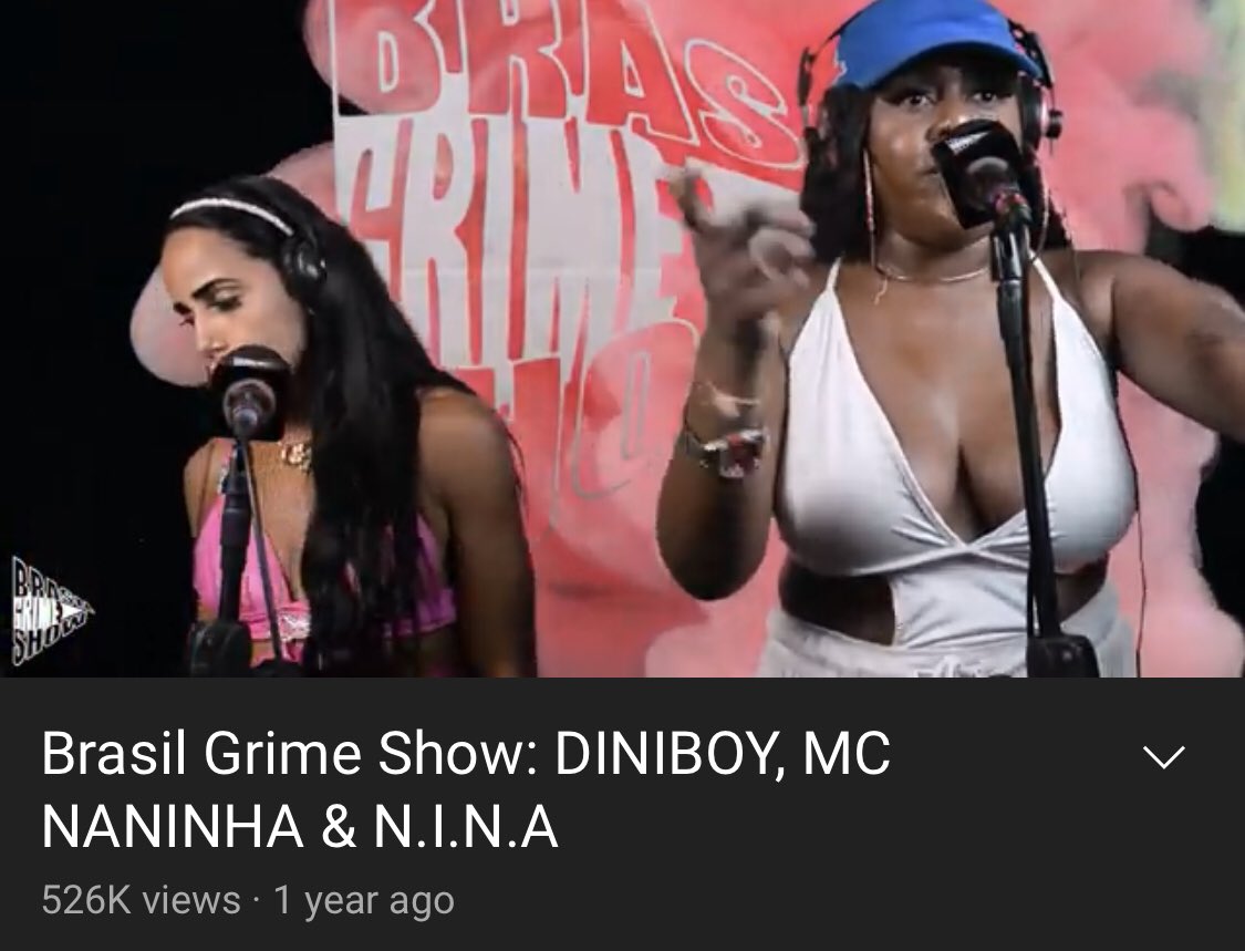 “É só um grime show” não… é um pedaço da história