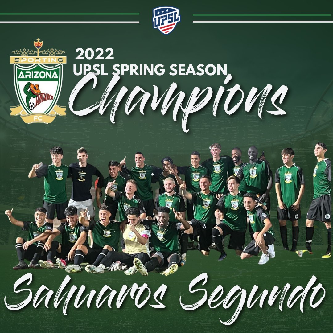 We present you the UPSL Division One Champions!!!! 😍⚽️🥇

#wearesahuaros #sahuaros #soccer #futbol #phoenixsoccer #upsl #arizonasoccer #phoenix #arizonacollective #futbolarizona #Champions