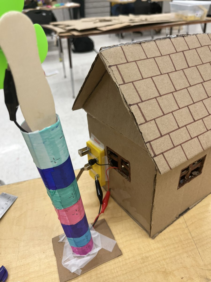 Week 1 of Alcovy Summer ASAP! Grooming future electrical engineers in our STEM initiative! Students applied learned knowledge of simple circuitry, designed &amp; created their own windmill houses this summer!!! <a href="/DeenajSams/">Deena Sams</a> <a href="/Coachin_AHS/">Chris Williams</a> <a href="/KWilliams_AHS/">Dr. Kristopher Williams</a> @RonEdwardsWorld <a href="/AHSTigerHoops/">Alcovy Basketball Recruits</a>