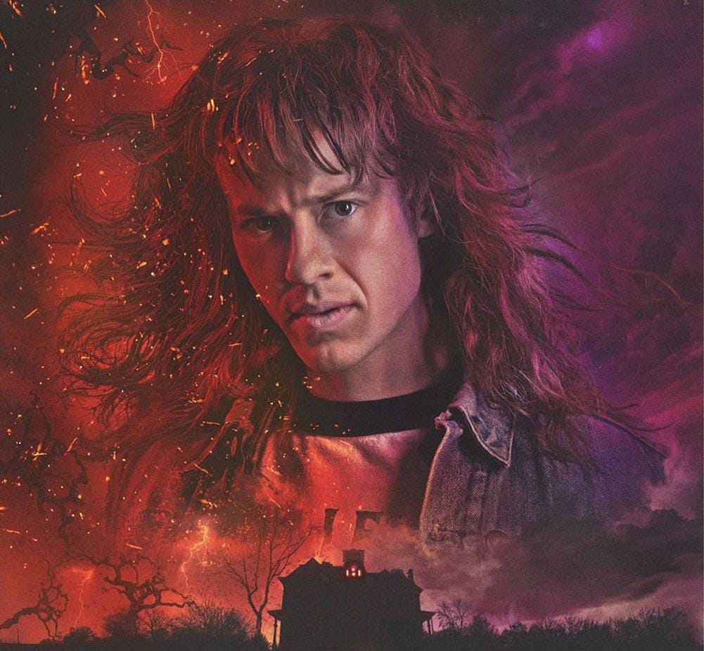 sboficial's tweet photo. Joseph Quinn diz para os fãs de Stranger Things se prepararem, porque o final da 4ª temporada será um verdadeiro massacre. https://t.co/SmVFwYsR2J