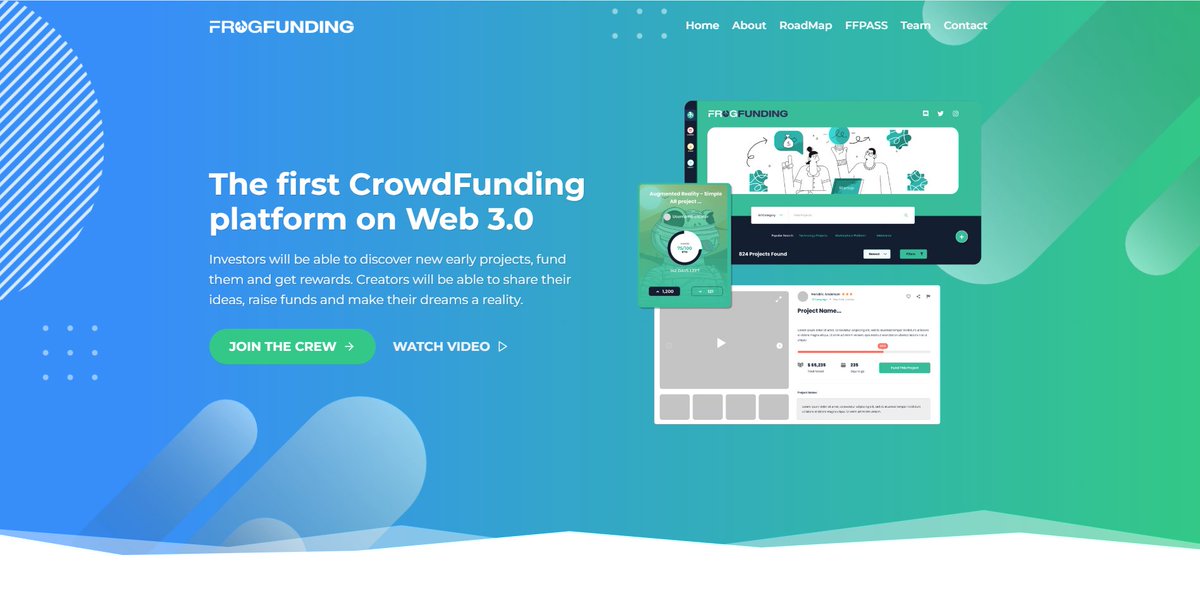 FrogFunding's tweet photo. Have you checked the #website? Now you can see a countdown regarding the launch of #FFPASS 👀🐸
https://t.co/q8ngEn0aZZ 💻

#FrogFunding #CrowdFunding #NFT #FreeMint https://t.co/BDwwE1V7Hv