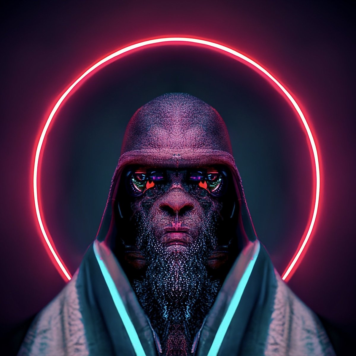 enderdiril's tweet image. Gn🌚
Have a Cyberpunk Dreams 👨🏼‍🎤
#aiart #digitalart #neuralism #cyberpunk #art #midjourney #scifiart